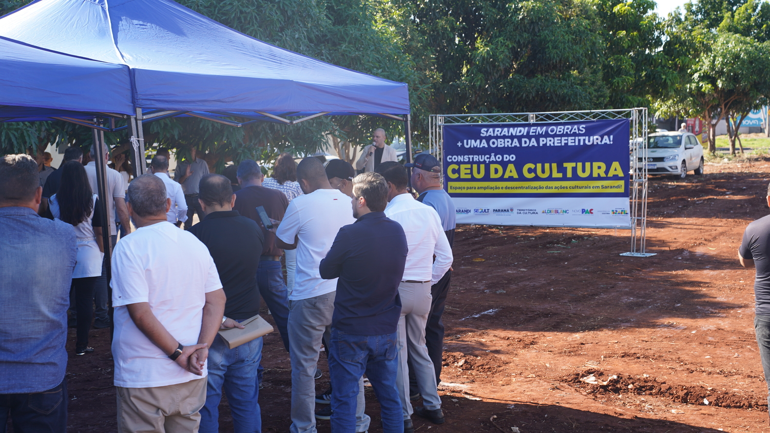 Prefeitura de Sarandi assina Ordem de Serviço para construção do CEU da Cultura no Jardim Ouro Verde IV